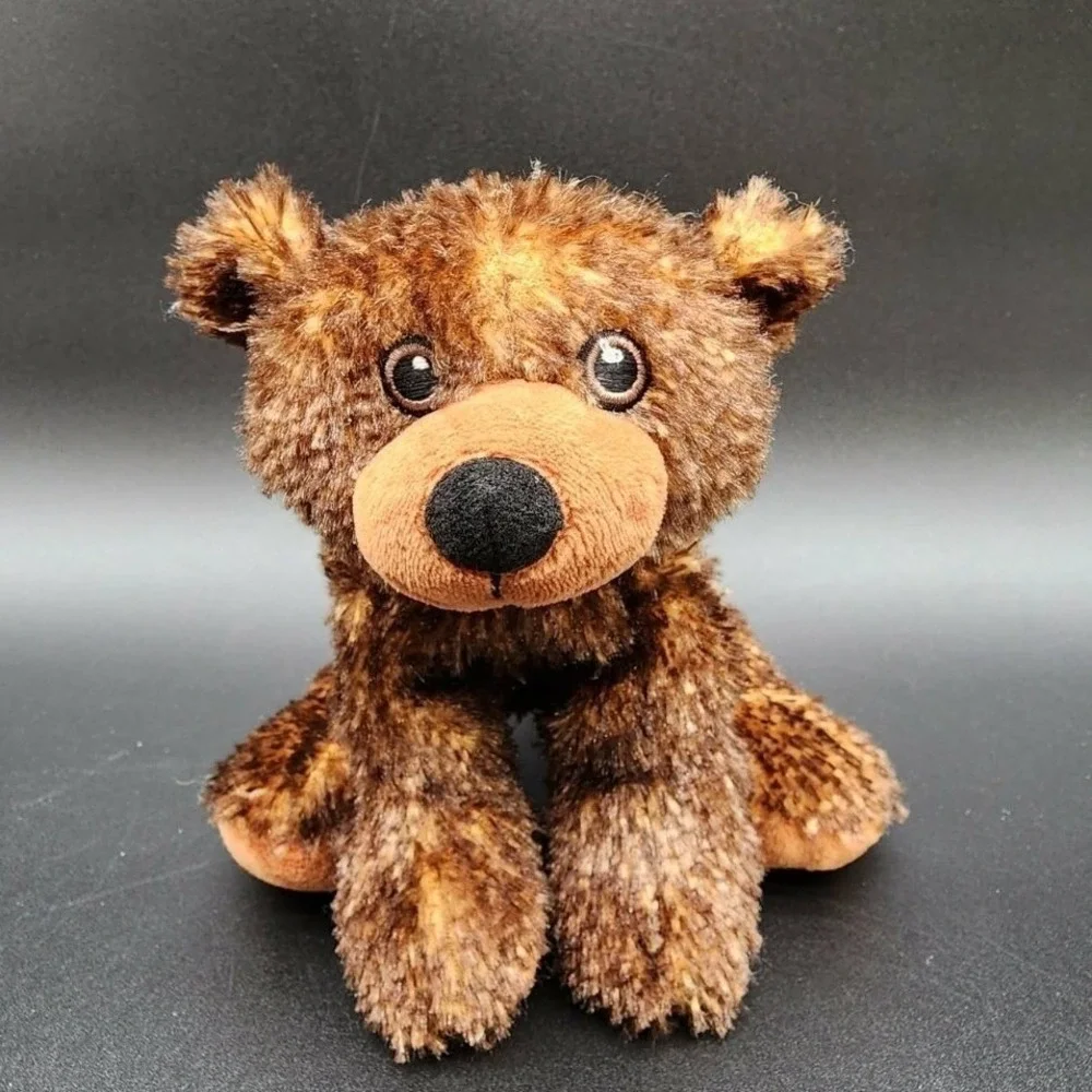 Stuffed Animal House Brown Grizzly Bear Plush Woodland Forest Cabin‎ Nursery